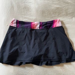 Lululemon Black Skort Size US 8